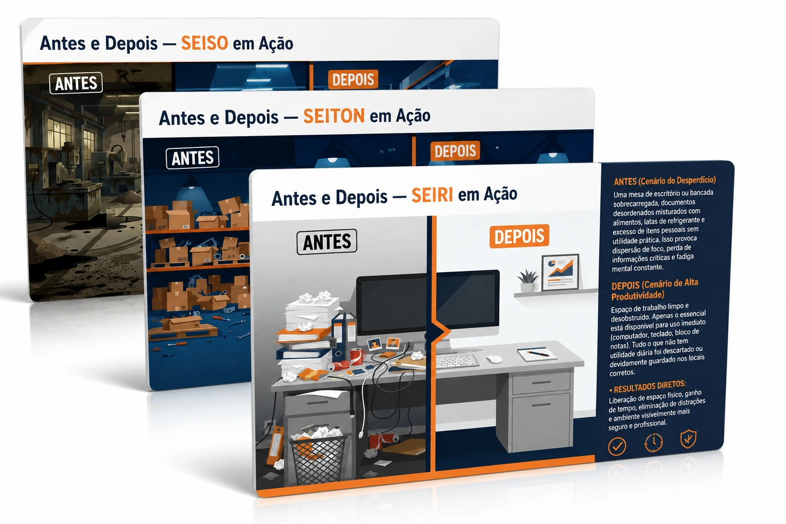 Exemplo da apresentação treinamento 5S